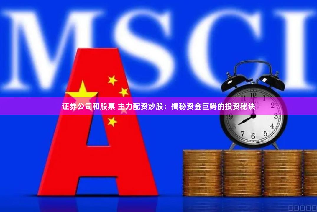 证券公司和股票 主力配资炒股：揭秘资金巨鳄的投资秘诀