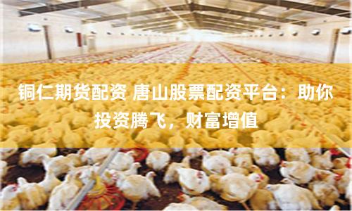 铜仁期货配资 唐山股票配资平台：助你投资腾飞，财富增值